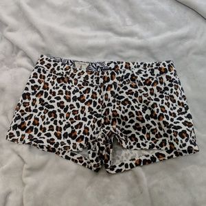 Cheetah Print Shorts